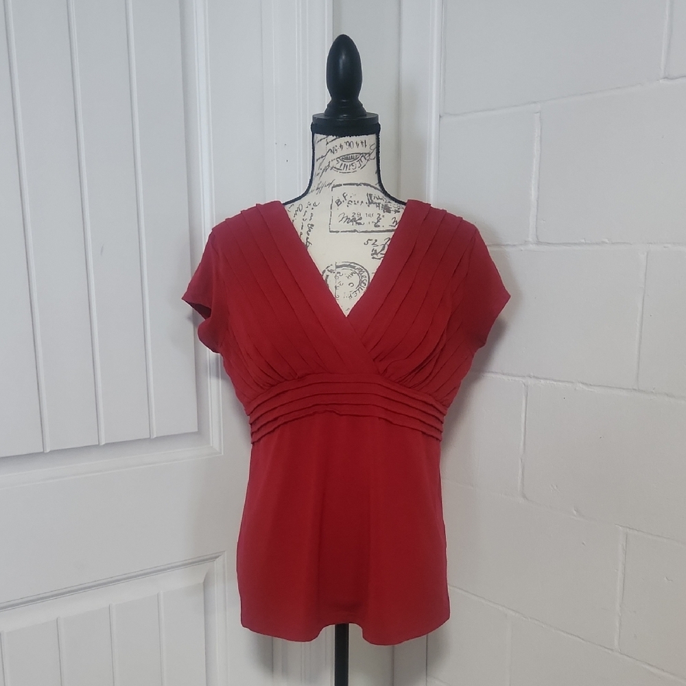 🍼BOGO Free!!🍼 Elegant Red V-Neck Women's Maternity Top